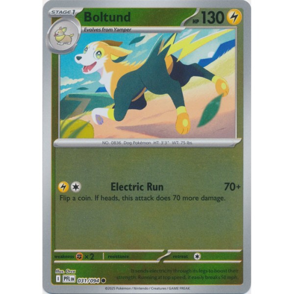 Phantasmal Flames - 031/094 - Boltund (reverse holo)