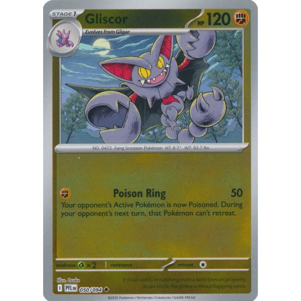 Phantasmal Flames - 050/094 - Gliscor (reverse holo)