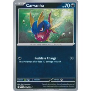Phantasmal Flames - 060/094 - Carvanha (reverse holo)