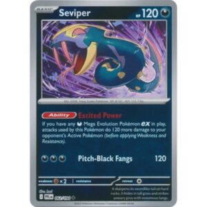 Phantasmal Flames - 062/094 - Seviper (reverse holo)