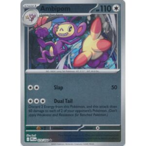 Phantasmal Flames - 079/094 - Ambipom (rare reverse holo)