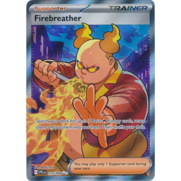 Phantasmal Flames - 119/094 - Firebreather (ultra rare)
