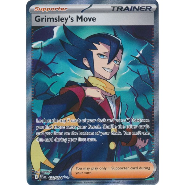 Phantasmal Flames - 120/094 - Grimsley's Move (ultra rare)