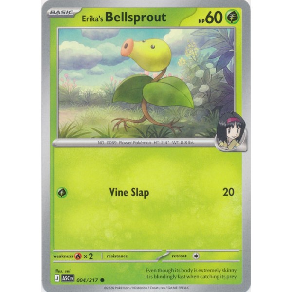 Ascended Heroes - 004/217 - Erika's Bellsprout