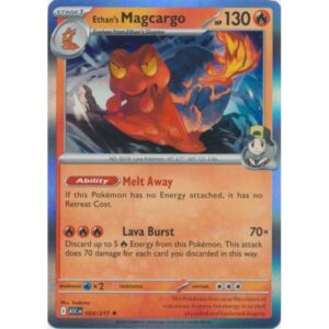 Ascended Heroes - 024/217 - Ethan's Magcargo (rare holo)