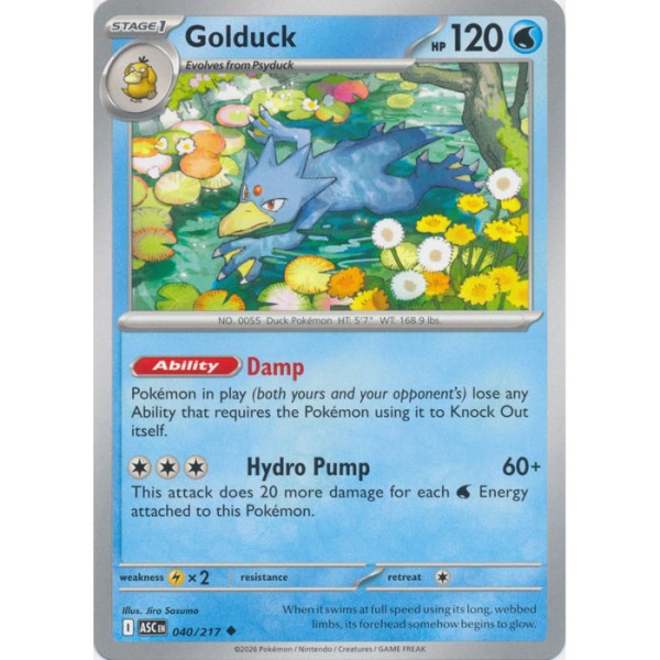 Ascended Heroes - 040/217 - Golduck