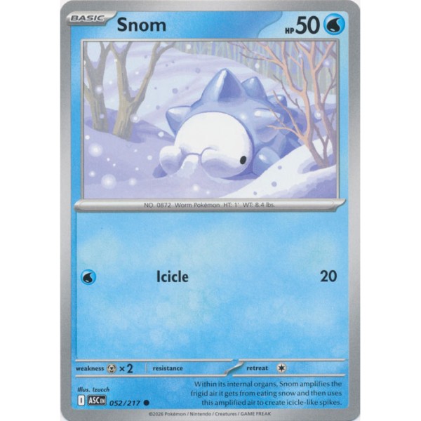 Ascended Heroes - 052/217 - Snom