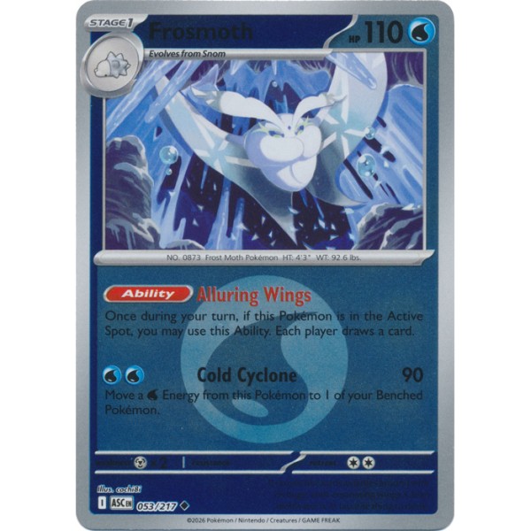 Ascended Heroes - 053/217 - Frosmoth (energy reverse holo)