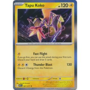 Ascended Heroes - 067/217 - Tapu Koko (rare holo)
