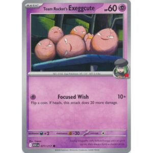 Ascended Heroes - 077/217 - Team Rocket's Exeggcute