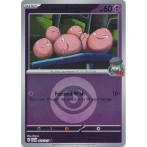 Ascended Heroes - 077/217 - Team Rocket's Exeggcute (energy reverse holo)