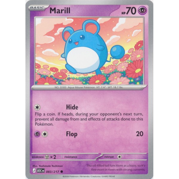 Ascended Heroes - 083/217 - Marill