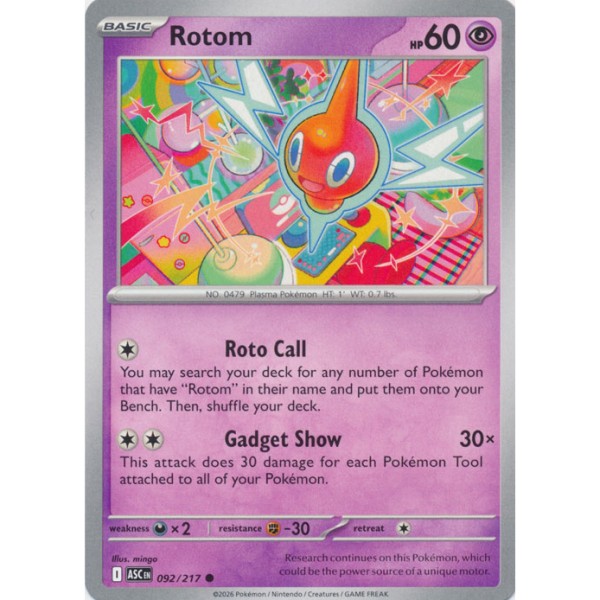 Ascended Heroes - 092/217 - Rotom
