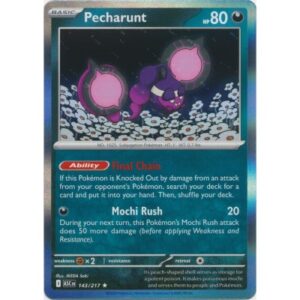 Ascended Heroes - 143/217 - Pecharunt (rare holo)