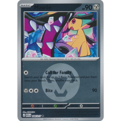Ascended Heroes - 144/217 - Mawile (energy reverse holo)