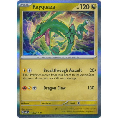 Ascended Heroes - 153/217 - Rayquaza (rare holo)