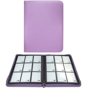 Ultra Pro - Zippered Pro Binder 9 Pocket - Purple