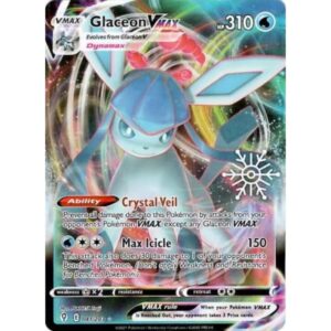 Evolving Skies - 041/203 - Glaceon VMax (ultra rare) - Snowflake Promo
