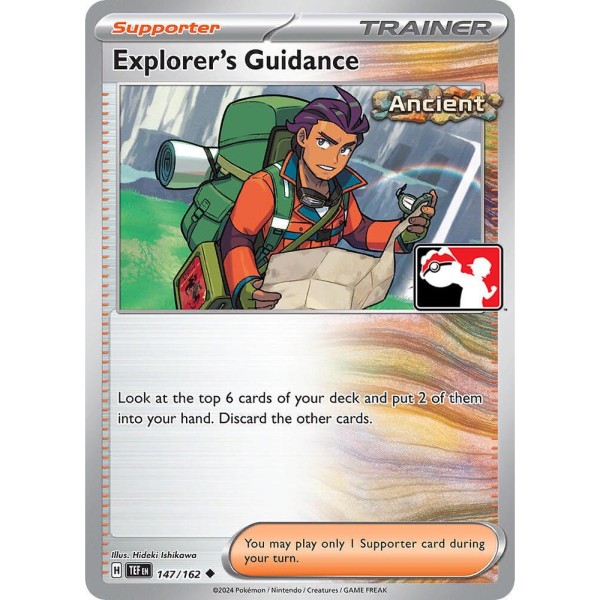 Temporal Forces - 147/162 - Trainer Explorer’s Guidance (cosmo holo) - price pack series five