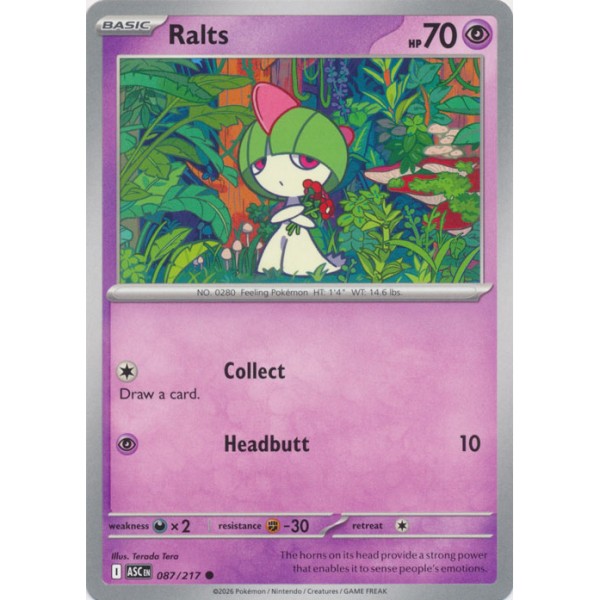 Ascended Heroes - 087/217 - Ralts