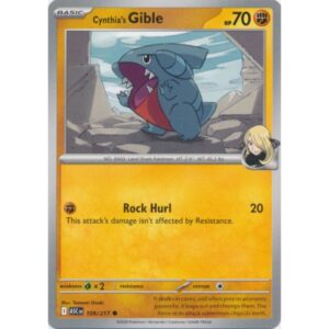Ascended Heroes - 109/217 - Cynthia's Gible