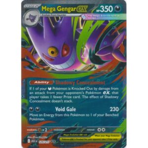 Ascended Heroes - 125/217 - Mega Gengar EX (double rare)