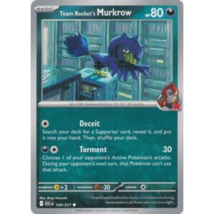 Ascended Heroes - 126/217 - Team Rocket's Murkrow