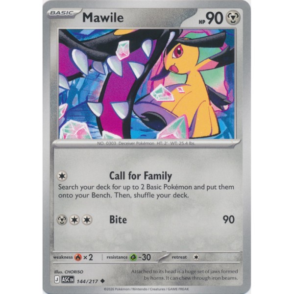 Ascended Heroes - 144/217 - Mawile