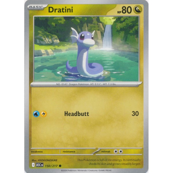 Ascended Heroes - 150/217 - Dratini