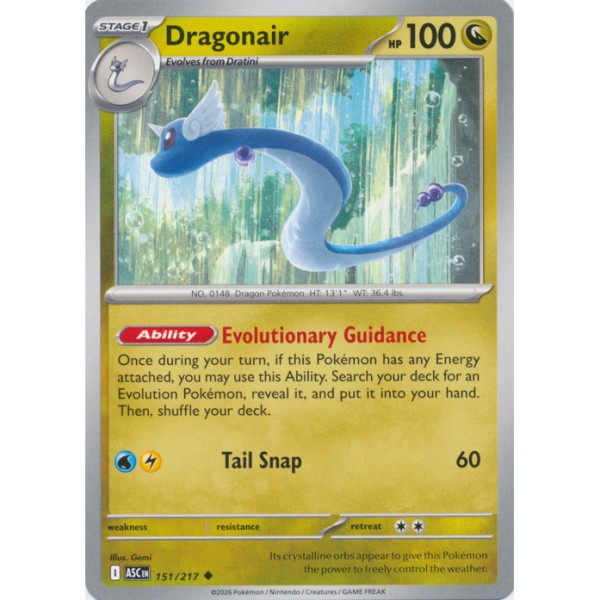 Ascended Heroes - 151/217 - Dragonair