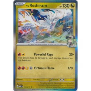 Ascended Heroes - 154/217 - N's Reshiram (rare holo)