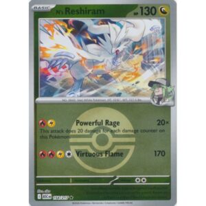Ascended Heroes - 154/217 - N's Reshiram (rare ball reverse holo)