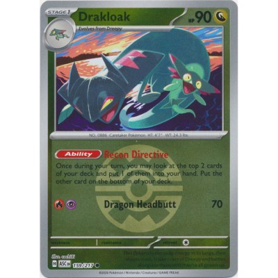Ascended Heroes - 159/217 - Drakloak (ball reverse holo)