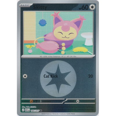 Ascended Heroes - 165/217 - Skitty (energy reverse holo)