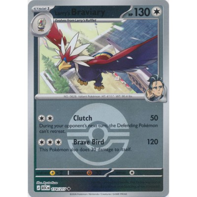Ascended Heroes - 174/217 - Larry's Braviary (ball reverse holo)
