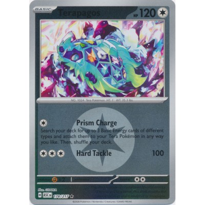 Ascended Heroes - 178/217 - Terapagos (rare energy reverse holo)