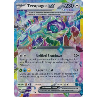 Ascended Heroes - 179/217 - Terapagos EX (double rare)