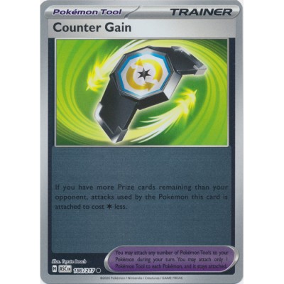 Ascended Heroes - 186/217 - Trainer Counter Gain (reverse holo)