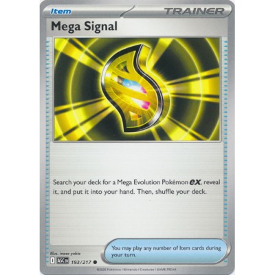 Ascended Heroes - 193/217 - Trainer Mega Signal