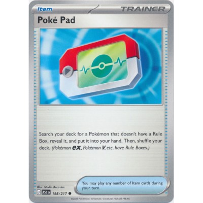 Ascended Heroes - 198/217 - Trainer Poké Pad