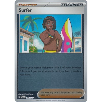Ascended Heroes - 200/217 - Trainer Surfer (reverse holo)
