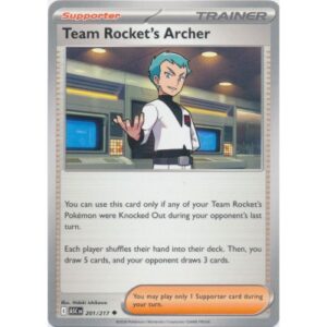 Ascended Heroes - 201/217 - Trainer Team Rocket's Archer