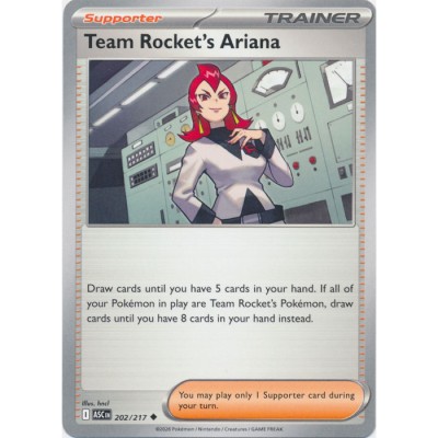 Ascended Heroes - 202/217 - Trainer Team Rocket's Ariana