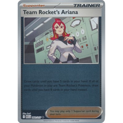 Ascended Heroes - 202/217 - Trainer Team Rocket's Ariana (reverse holo)