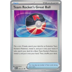 Ascended Heroes - 205/217 - Trainer Team Rocket's Great Ball