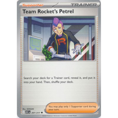 Ascended Heroes - 207/217 - Trainer Team Rocket's Petrel