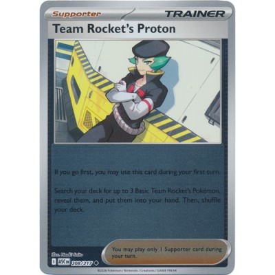Ascended Heroes - 208/217 - Trainer Team Rocket's Proton (reverse holo)