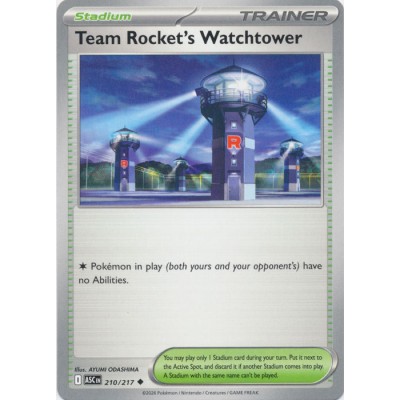 Ascended Heroes - 210/217 - Trainer Team Rocket's Watchtower