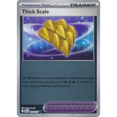 Ascended Heroes - 211/217 - Trainer Thick Scale (reverse holo)