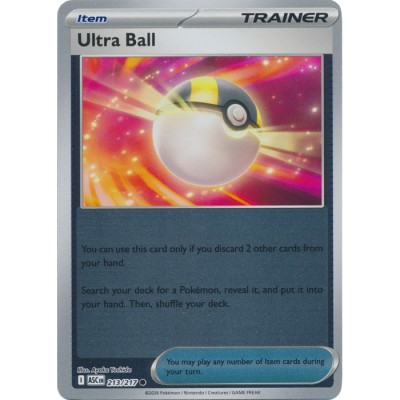 Ascended Heroes - 213/217 - Trainer Ultra Ball (reverse holo)
